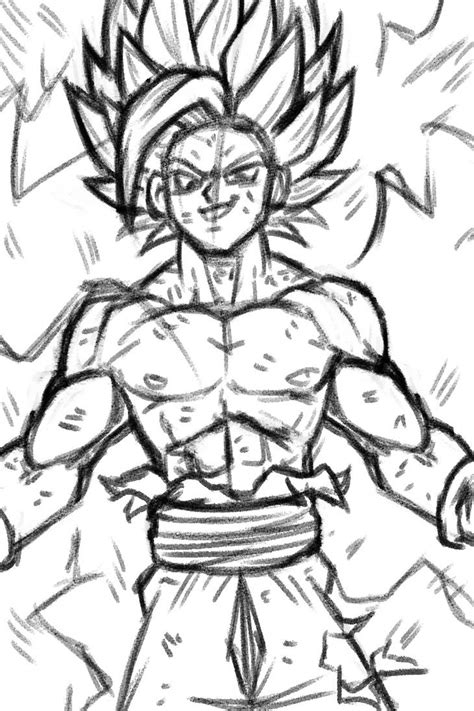 Gohan Beast Rough Sketch By Aaronkasai On Deviantart