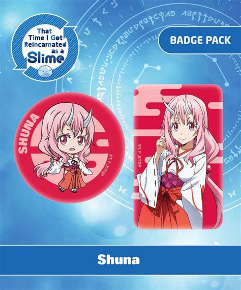 That Time I Got Reincarnated as a Slime: Shuna Pin Badges 2-Pack ...