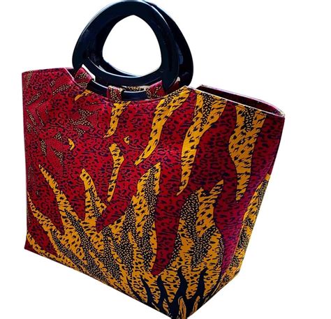 African Tote African Print Handbag Ankara Tote Bags And Etsy