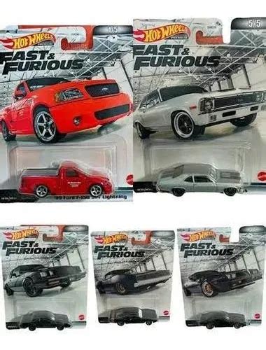 Hot Wheels Serie R Pido Y Furioso Piezas Premium Env O Gratis