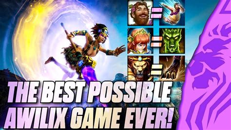 THE BEST POSSIBLE AWILIX GAME EVER! - YouTube