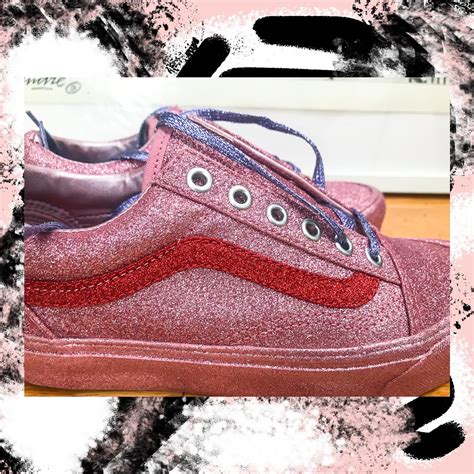 Pink Glitter Vans X Opening Ceremony Exclusive Depop