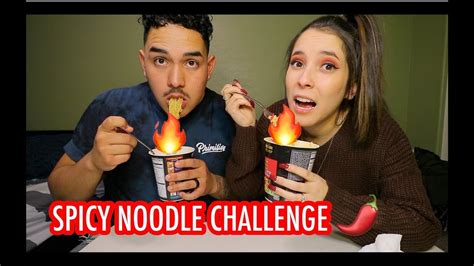 SPICY NOODLE CHALLENGE GETS HOT YouTube