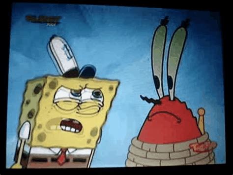 Spongebob Slaps Mr. Krabs - spongebob-squarepants Fan Art