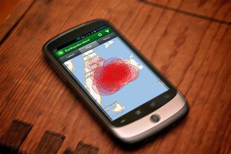 Earthquake Alert Android App That Shows The Latest Earthquakes