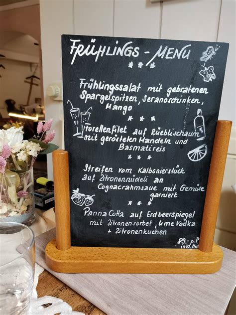 Speisekarte von Restaurant Löwen Pfungen