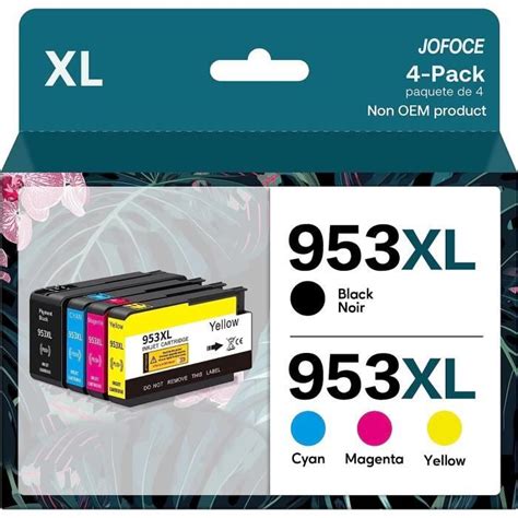 Jofoce Xl Cartouches D Encre Remplacement Pour Xl Grande