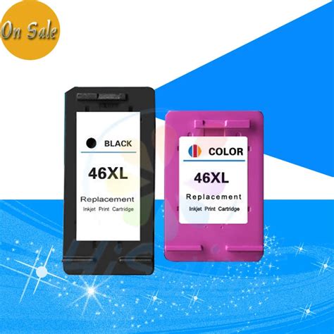 The new listing a set black&color Compatible for HP 46 HP46 in Ink ...