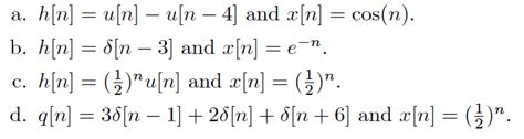 Solved Using Z Transform Determine The Output Of A