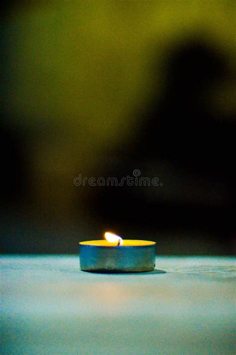 Aroma Candle with a Pleasant Smell Stock Photo - Image of celebration ...