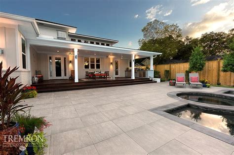 Porcelain pavers are the hot new trend for contemporary pool decks ...