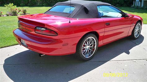 Red 1994 Chevrolet Camaro Z28 Lt1 Convertible Sold Camarocarplace