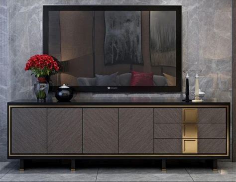 Stylish Fusion Wooden TV Cabinet | Sala comedor, Sala