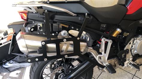 Baús Laterais 35 Litros Livi Exclusivos Para Bmw F850 Gs Suporte Livi Motoparts