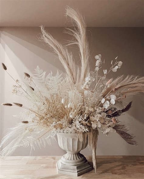 Dried Flower Arrangement Dried Flowers Wedding Dried Flower Bouquet