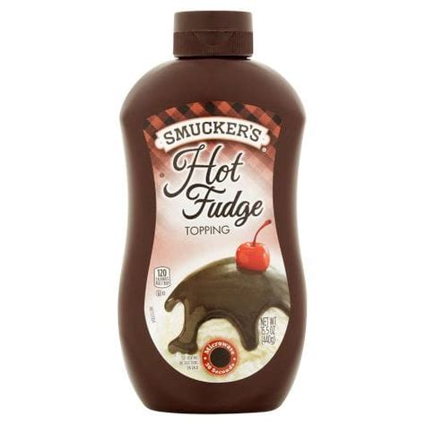 Smuckers Microwaveable Hot Fudge Topping 155 Ounce Pack Of 2