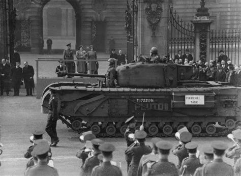 Churchill tank of 3rd Battalion, Scots Guards named 'Pluto II ...