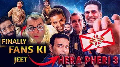 Hera Pheri Hera Pheri Teaser Hera Pheri Akshay Kumar Paresh