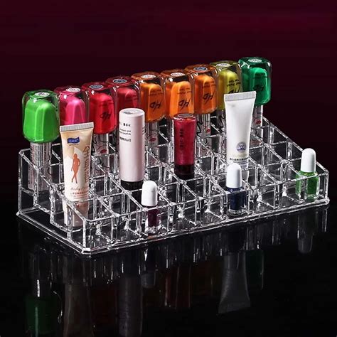 High Grade 36 Grids Transparent Lipstick Storage Box Acrylic Makeup