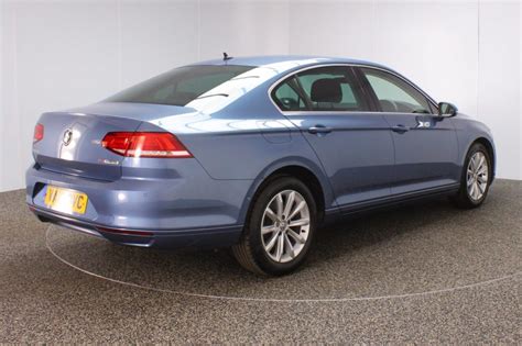 Used Blue Volkswagen Passat Saloon Se Business Tdi Bluemotion