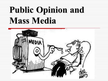 The Influential Power Of Media In Shaping Public Opinion And Public