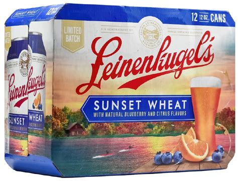 Leinenkugel Sunset Wheat 12pk 12oz Can Legacy Wine And Spirits