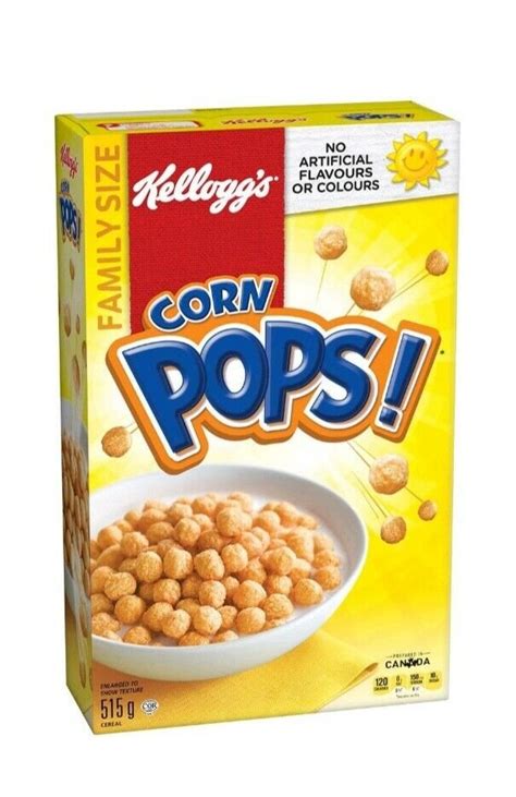 Boxes Kellogg S Corn Pops Cereals G Ozfrom Canada