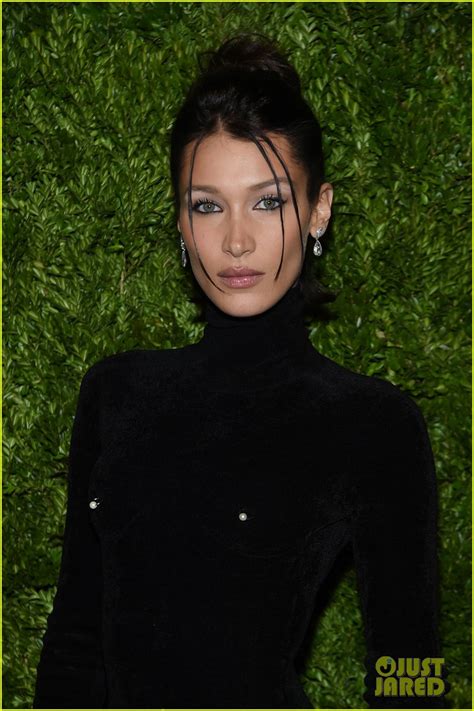 Gigi Bella Hadid Support Emerging Designers At CFDA Vogue Fashion