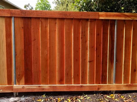 How To Build A Redwood Fence Encycloall