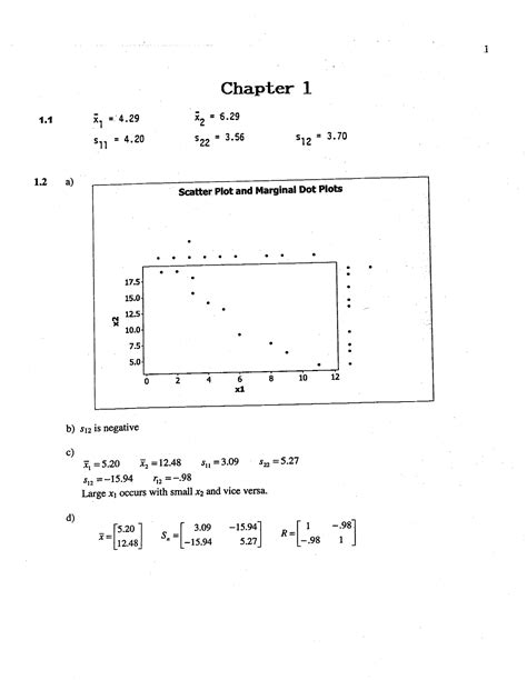 Applied Multivariate Statistical Analysis 6th Edition Solution Manual Pdf