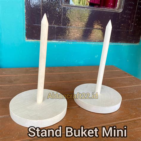 Stand Buket Mini Bahan Kayu Lazada Indonesia