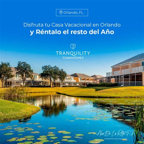 Tranquility Townhomes Alex De La Rotta P A