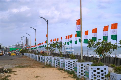 Preparations at Rajiv Gandhi Memorial in Sriperumbudur