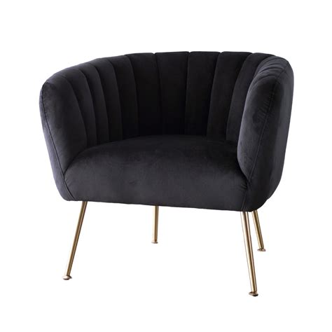 Giga Meubel Fauteuil Velvet Zwart Amy Kopen Shop Bij Vtwonen By Fonq