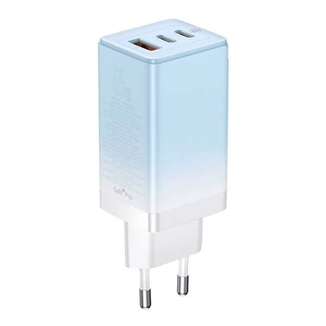 خرید و قیمت شارژر دیواری 65 وات بیسوس GaN3 Pro CCGP050103