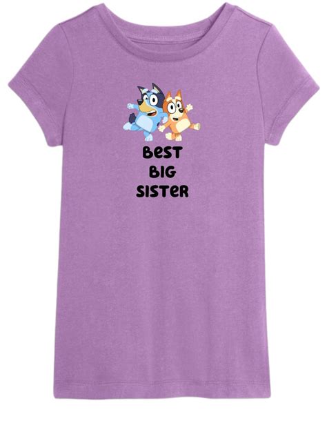 Bluey and Bingo Bluey Best Big Sister Big Sister - Etsy