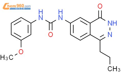 497255 34 2 Urea N 3 4 Dihydro 4 Oxo 1 Propyl 6 Phthalazinyl N 3