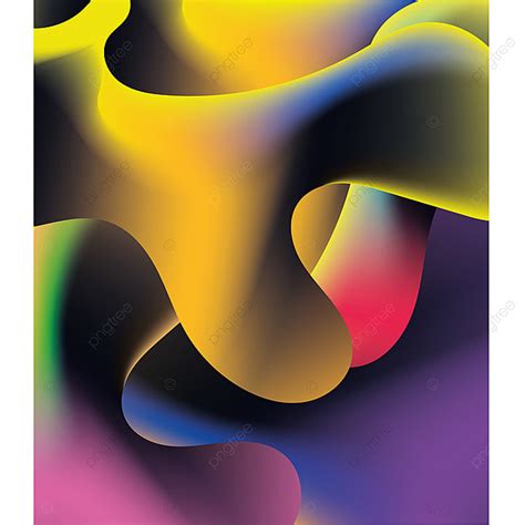 Abstract Vector Background Yellow Blue Orange Color Abstract Vector