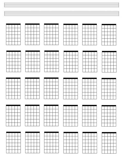 Tabla De Acordes De Guitarra Pdf