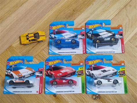 Hot Wheels Lamborghini Countach pace car set modelů Aukro
