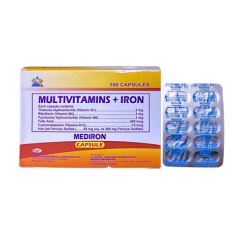 Iberet Multivitamins Iron Capsule 1 Xalmeds