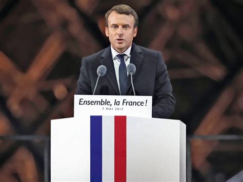 Emmanuel Macron Officiellement Proclam Pr Sident De La R Publique Par