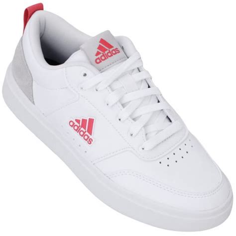 T Nis Adidas Park St Masculino Id Branco Vermelho Botoli