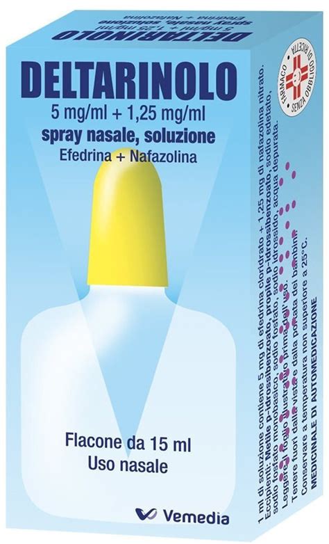 Deltarinolo Spray Nasale Ml In Saldo A Gennaio