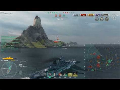 World Of Warships Georgia 4 Kills 180 K Dmg Ranked Game YouTube