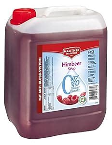 Mautner Markhof Himbeer 0 Zucker Sirup 5l Amazon De Lebensmittel