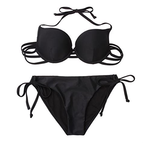 Relleciga Damen Bademode Bgel Bikini Mit Extra Push Up Effekt