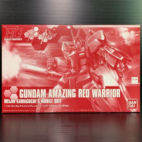 Hgbf Pf A Gundam Amazing Red Warrior Metalic Ver Gundam