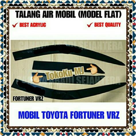 Jual TALANG AIR 4 PINTU FULL SET MOBIL TOYOTA FORTUNER VRZ MODEL