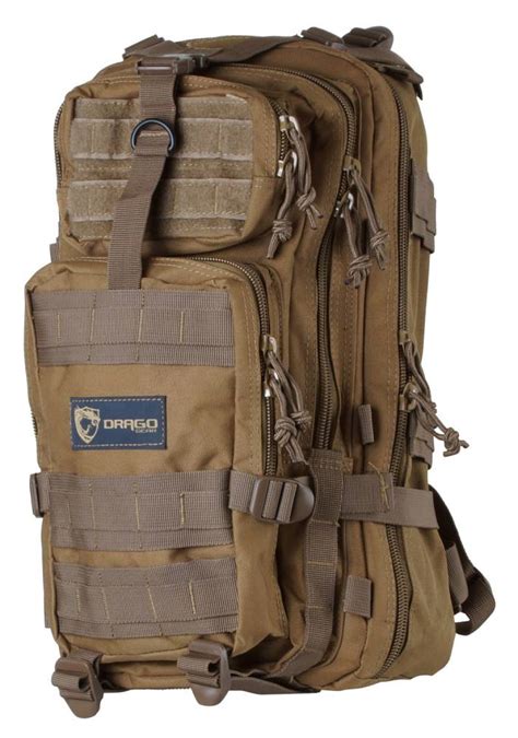 Drago Gear 14301tn Tracker Backpack 600d Polyester 18 X 11 X 11 Tan